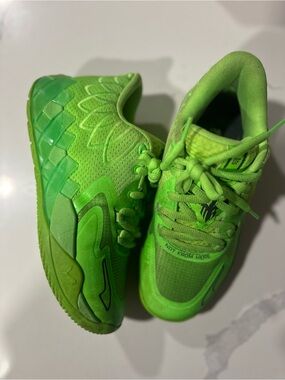 Puma Kids' Neon Green Athletic Sneakers